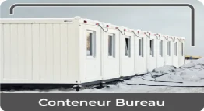 Module-T | Conteneur Bureau double 20 pieds