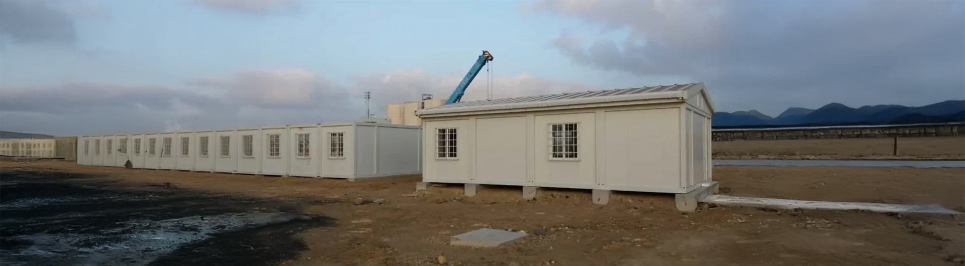 Module-T | Delivery of prefabricated buildings in Senegal