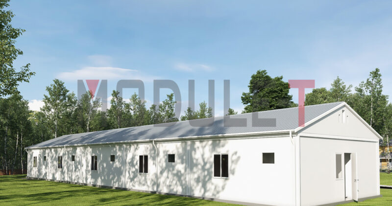 Modular dormitory building