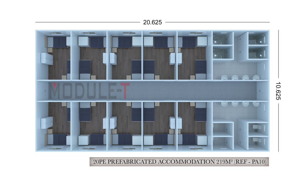 Prefabricated Accommodation Building