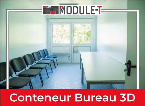 Conteneur Bureau 3D