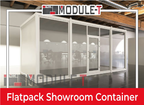 Flatpack Showroom Containers