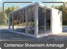 Conteneur-Showroom-Aménagé