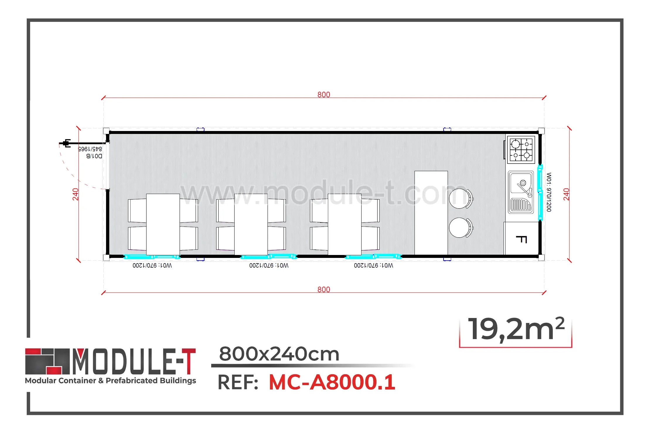 14 Person Canteen Container