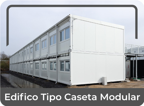 Edifico tipo caseta modular