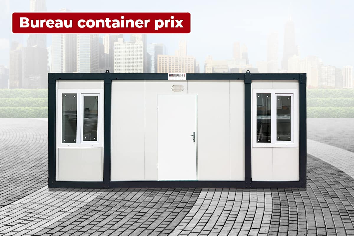 Bureau container prix