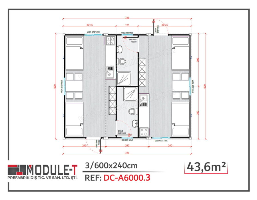 Dormitory Container DC-A6000.3