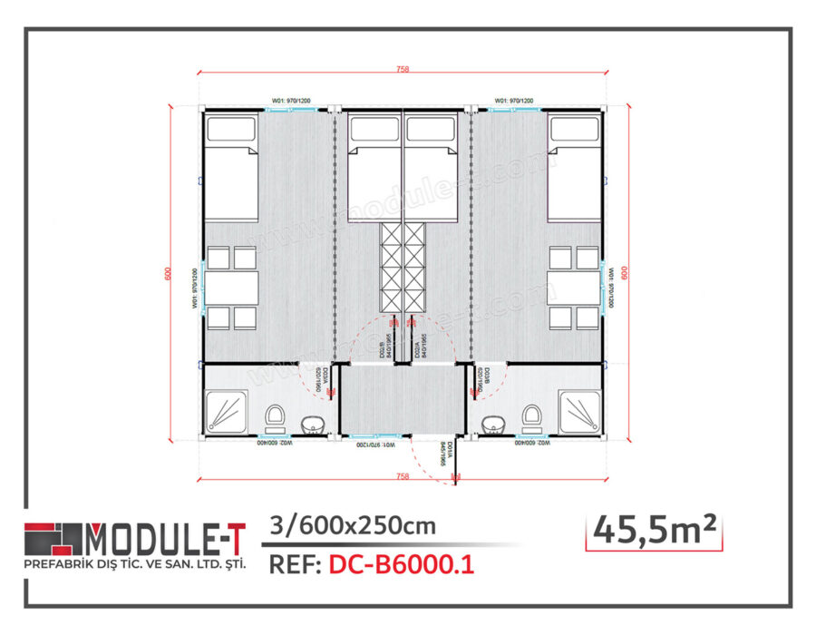 Dormitory Container DC-B6000.1