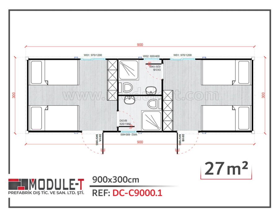 Dormitory Container DC-C9000.1