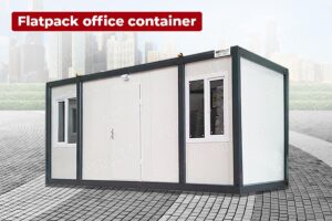 Flatpack office container