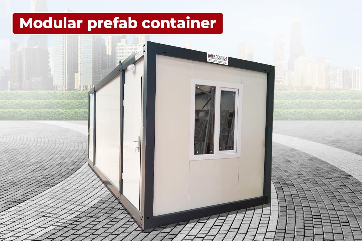 Modular prefab container