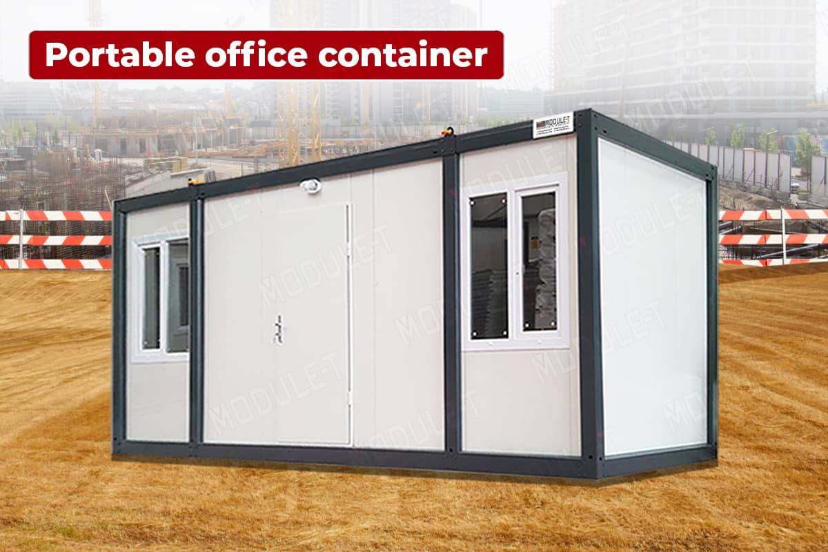 Portable office container