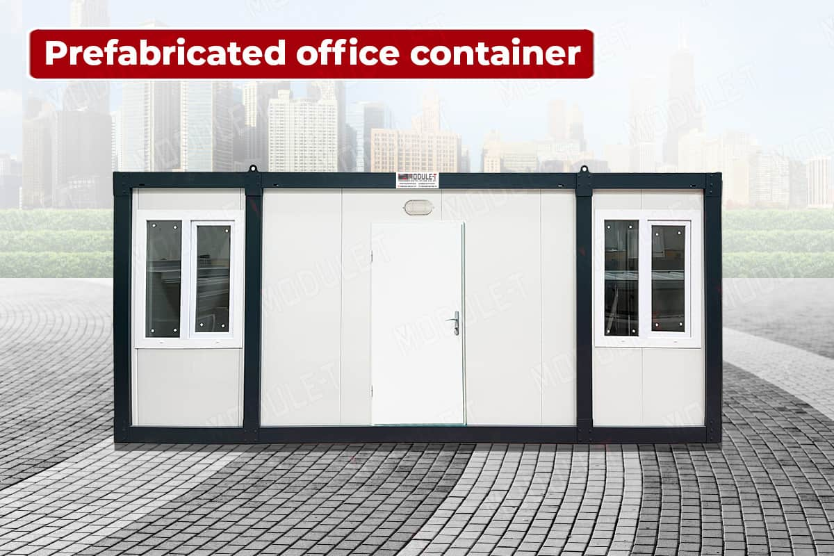 Prefabricated office container