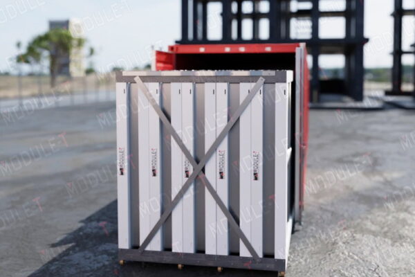 Container modulaire monobloc