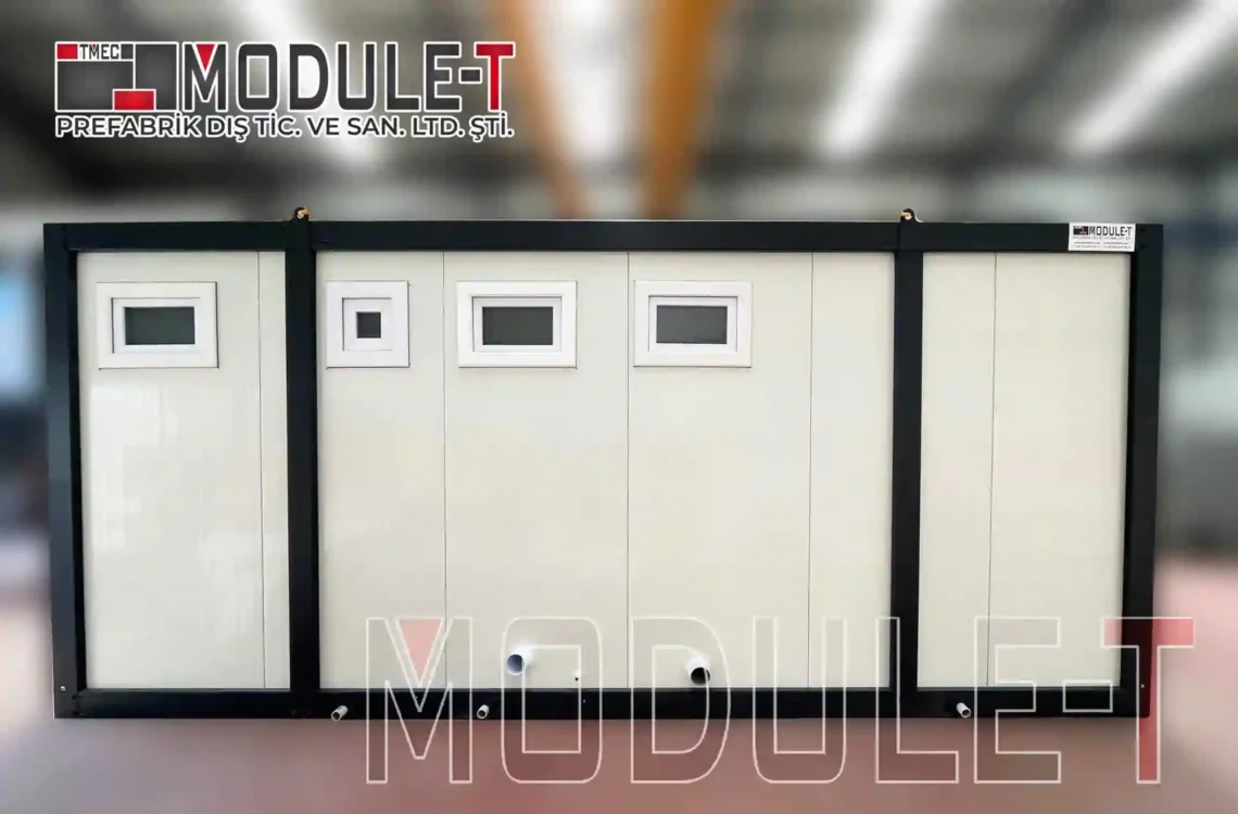 Modular locker room