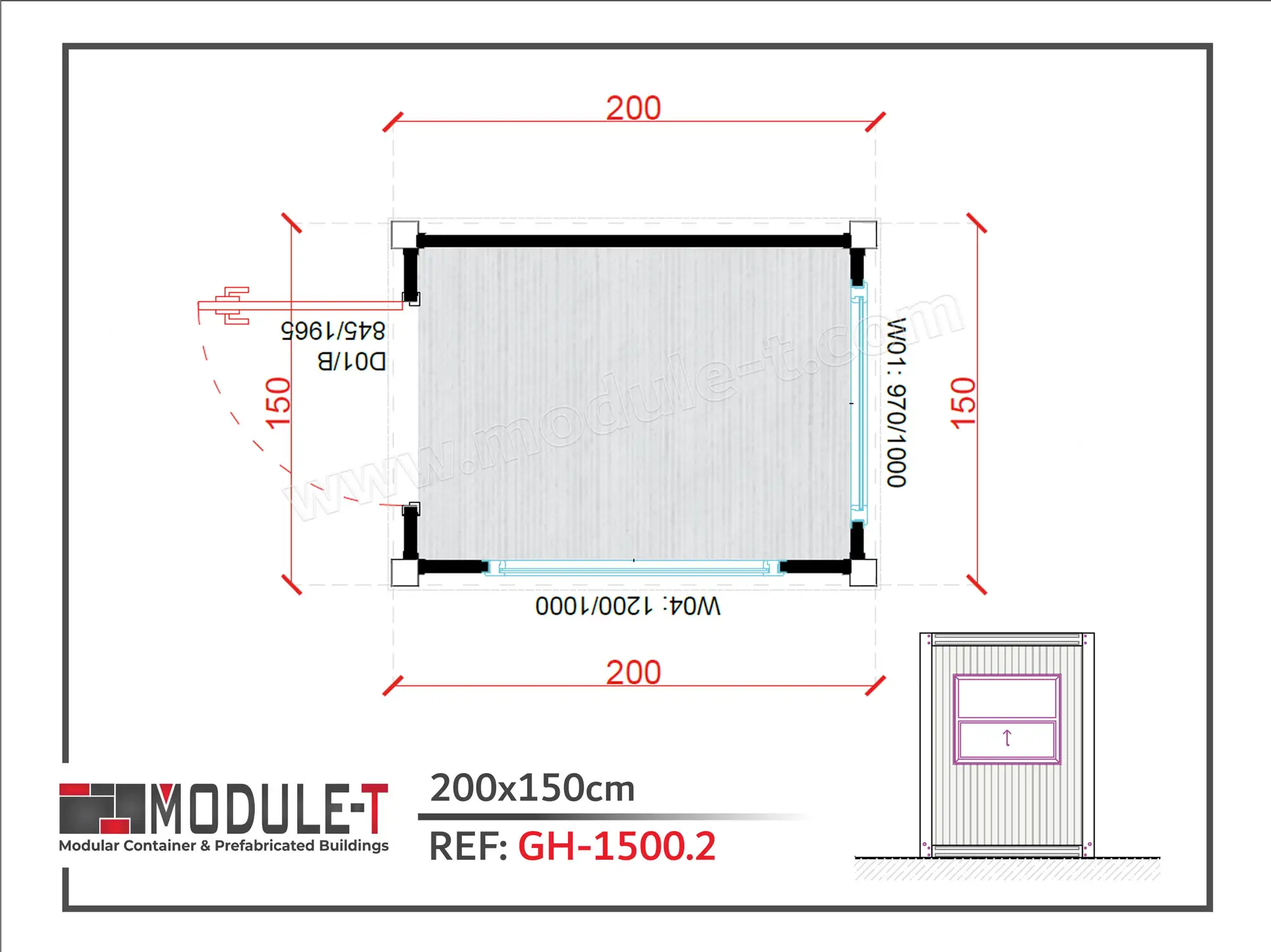 GH-1500.2 - 200X150CM