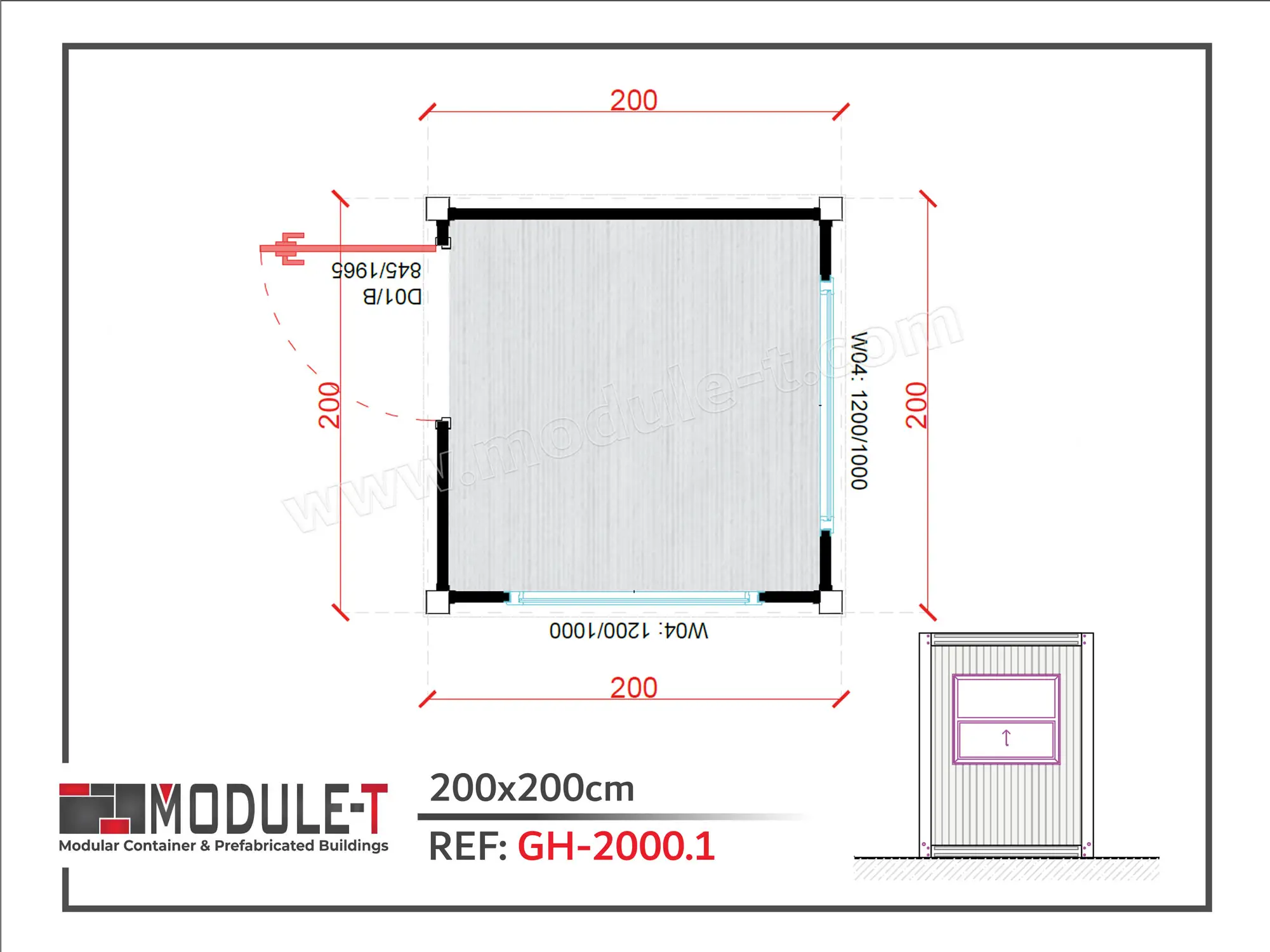 GH-2000.1 - 200X200CM