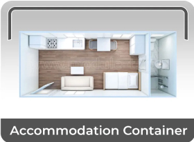 Accommodation-Containers