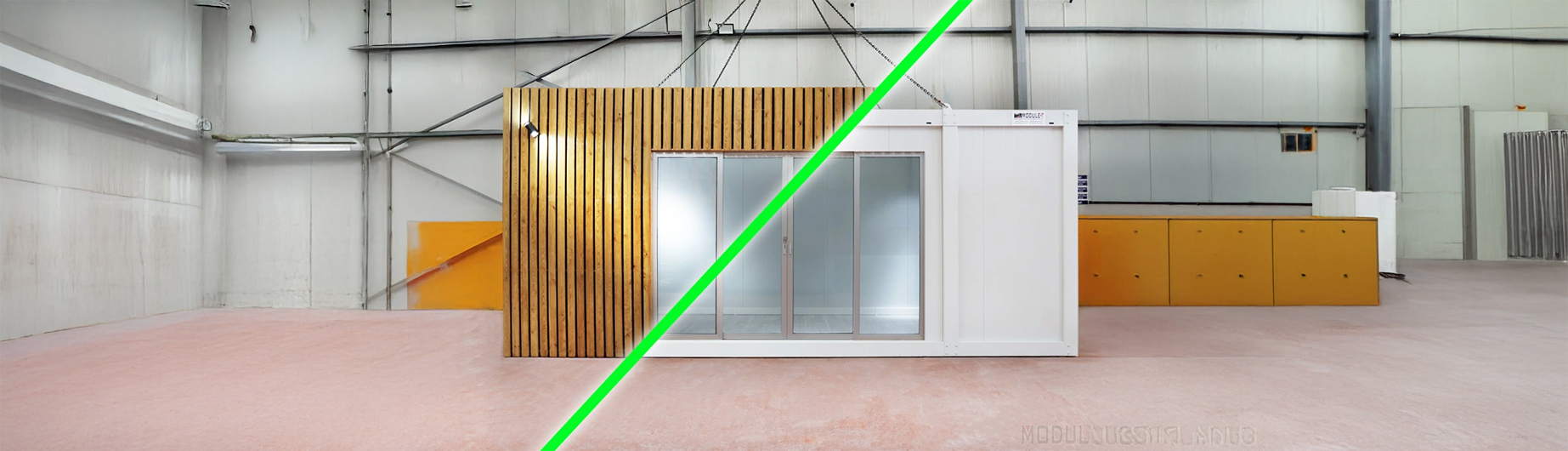 Module-T | Comment faire un bardage en bois sur un conteneur modulaire ?