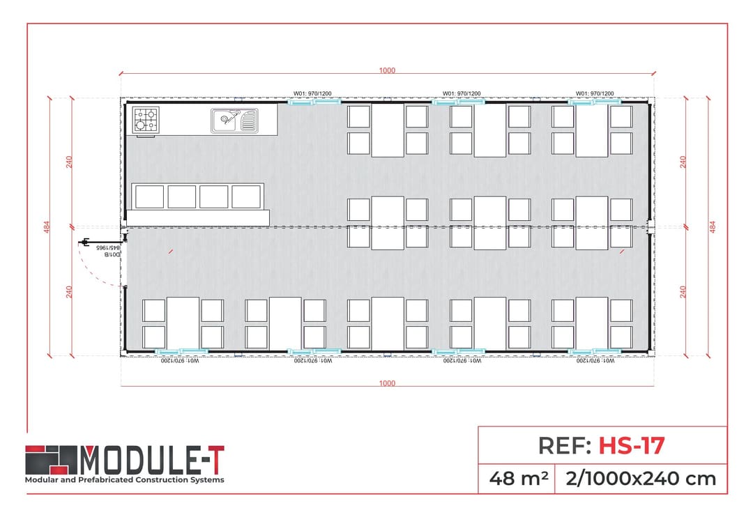 container-restaurant-for-sale-hs-17