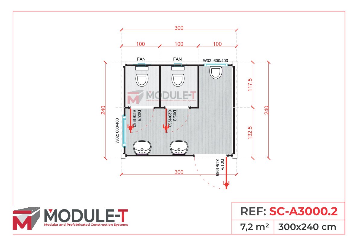 Module-T | Sanitary Containers