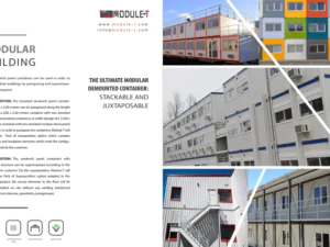 Module-T | EDIFICIO TIPO CASETA MODULAR