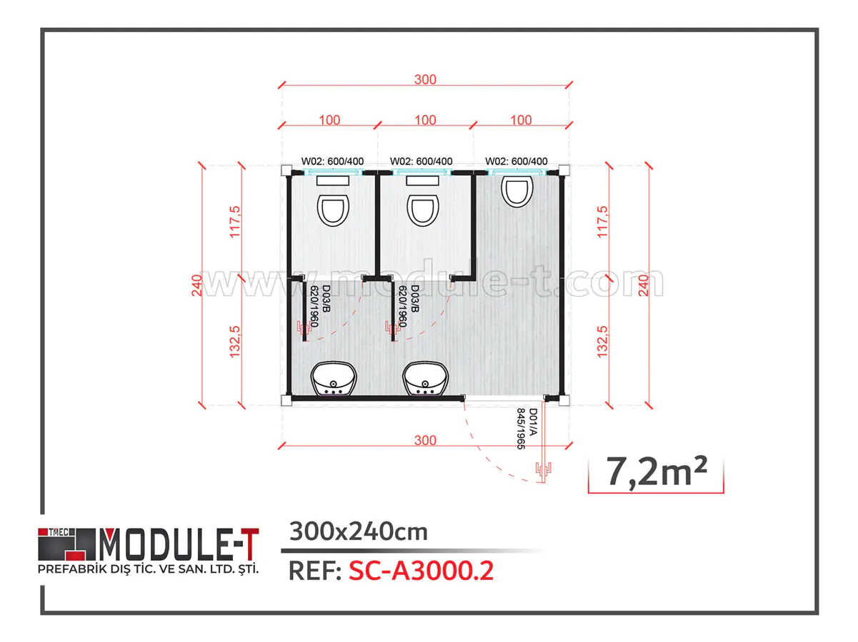 Module-T | Contenedor Sanitario