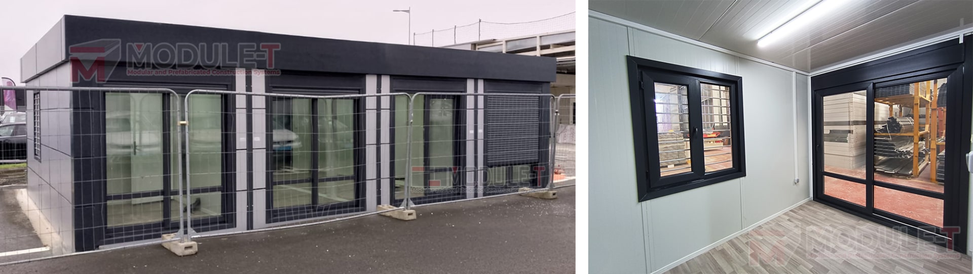 Module-T | Bâtiment modulaire sur mesure de 58 m² livré à Chartres