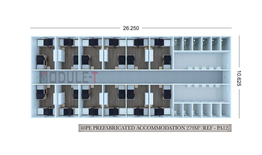 Module-T | Prefabricated Accommodation Buildings