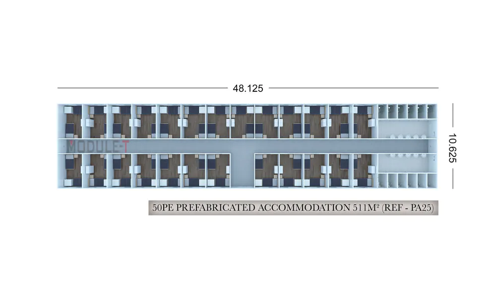 Module-T | Prefabricated Accommodation Buildings