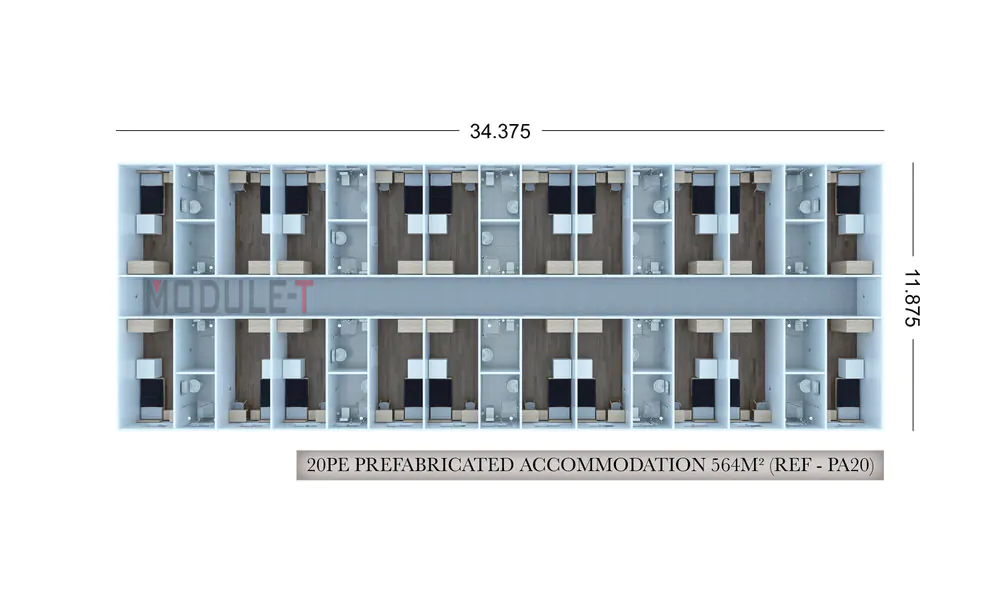 Module-T | Prefabricated Accommodation Buildings