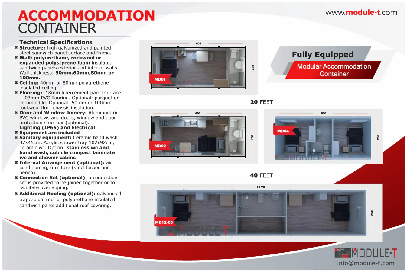 Module-T | 3D Prefabricated Container