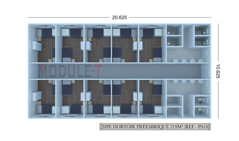 Module-T | Edificio Prefabricado