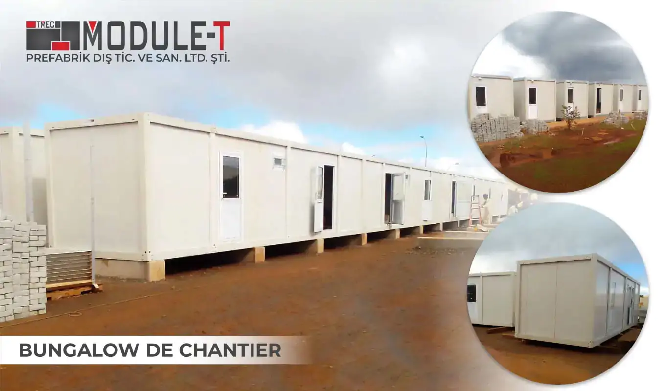 Module-T | Bungalow de chantier pas cher