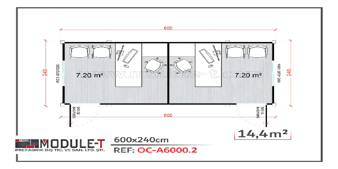 Module-T | Container Delivery Prefabricated