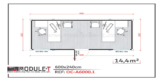 Module-T | Container Delivery Prefabricated