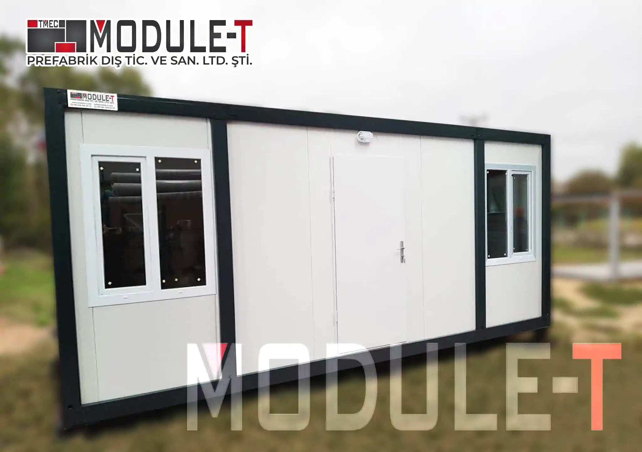 Module-T | Bungalow de chantier en kit