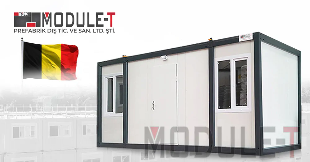 Module-T | Fabricant de conteneur de bureau en Belgique