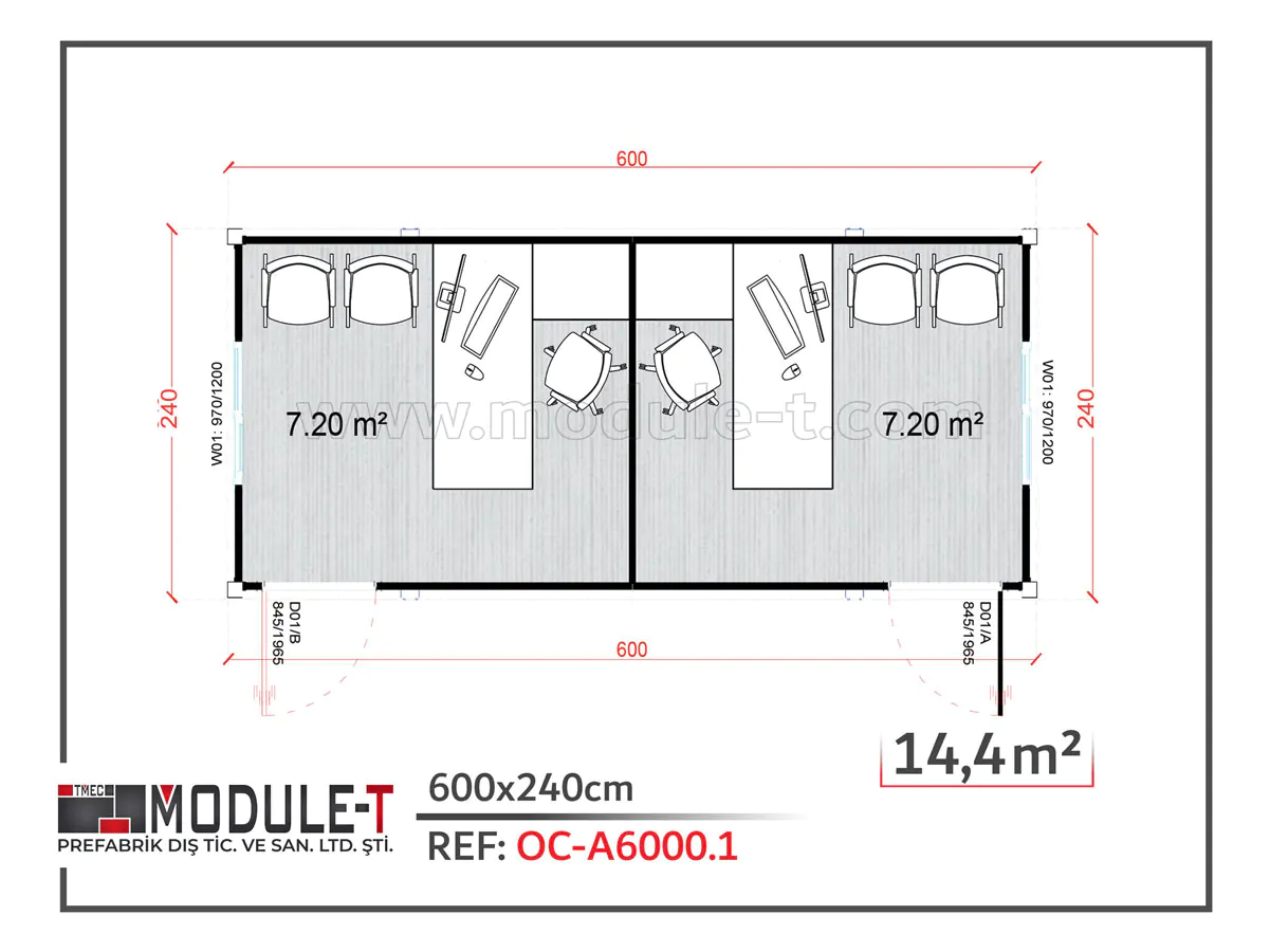 Module-T | Bureau de Chantier