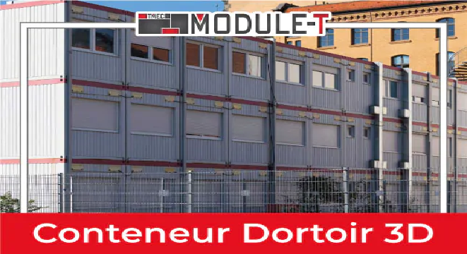 Module-T | Conteneur Modulaire 3D
