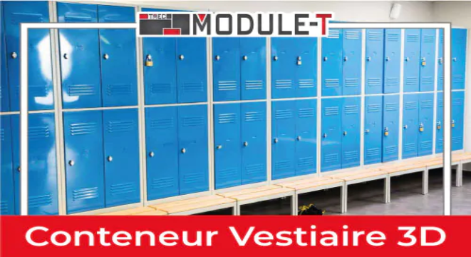 Module-T | Conteneur Modulaire 3D
