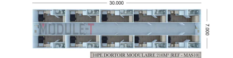 Module-T | Dortoir Modulaire