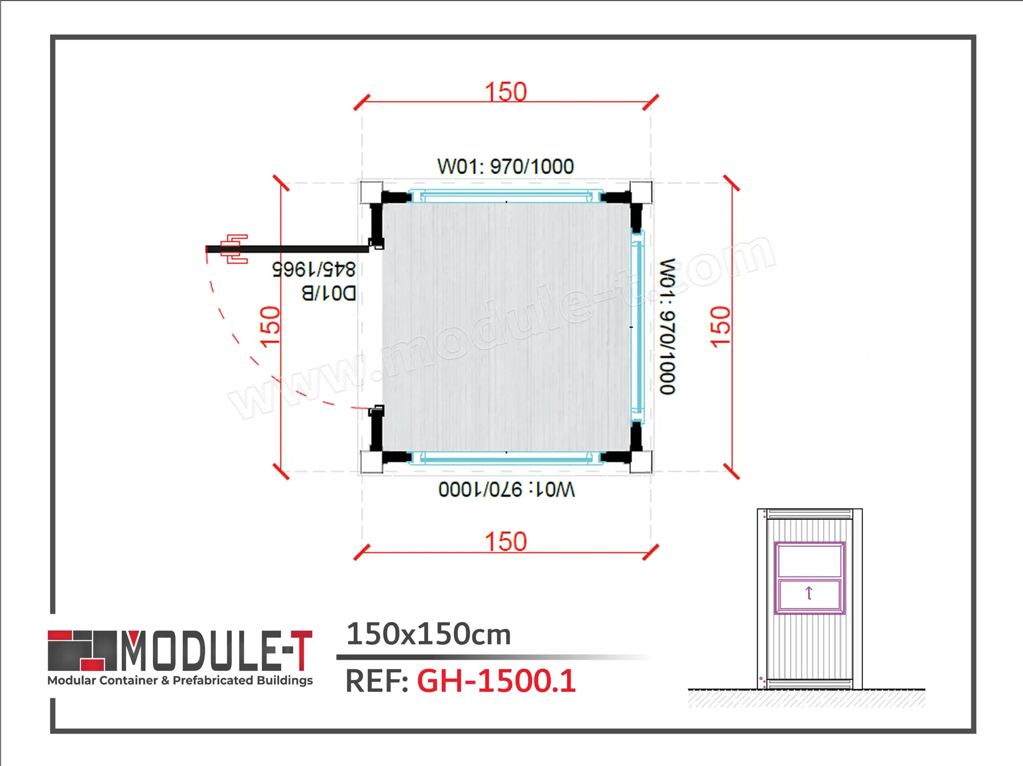 Module-T | Prefabricated Booths