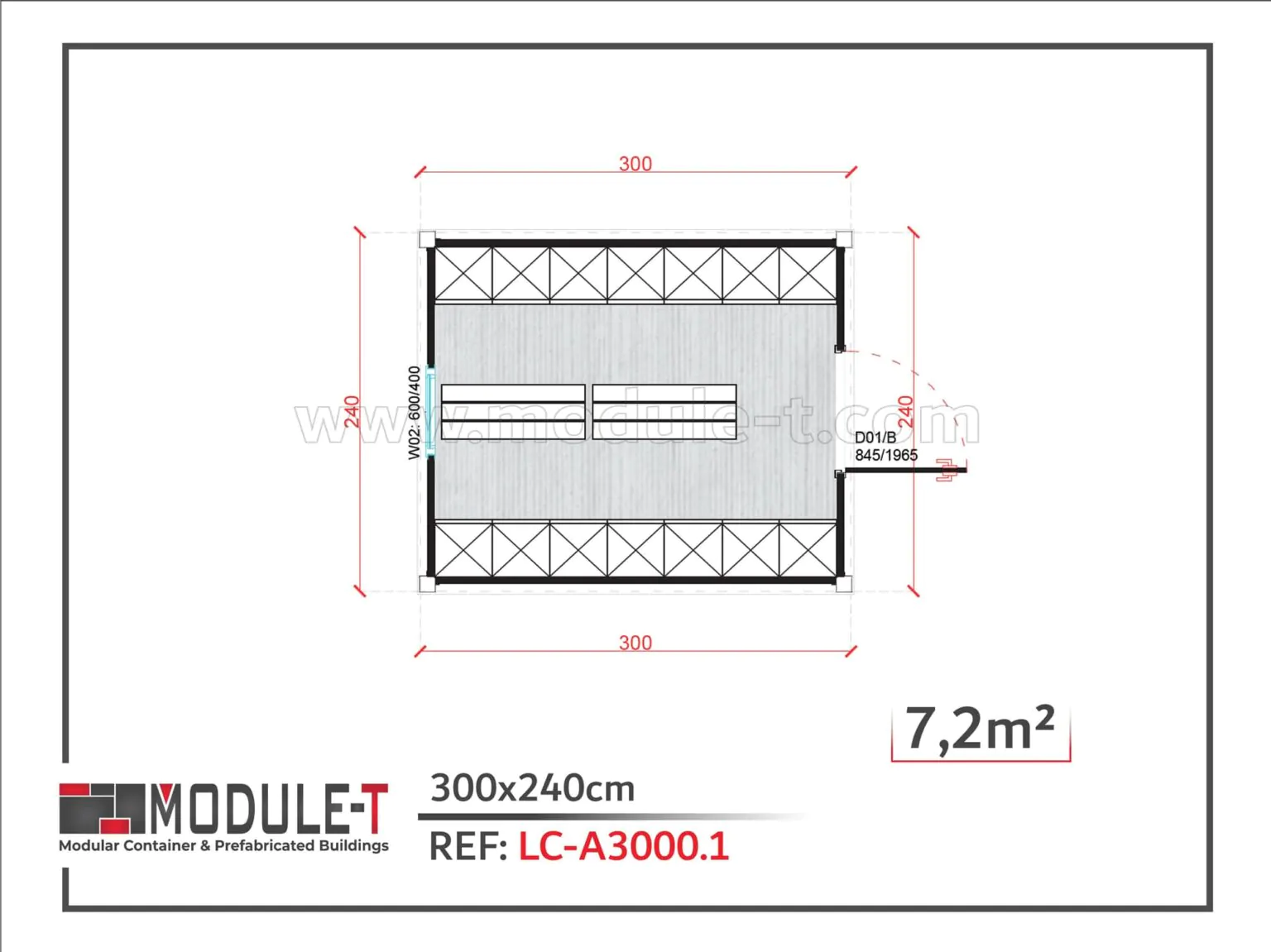 Module-T | Contenedor Vestuario