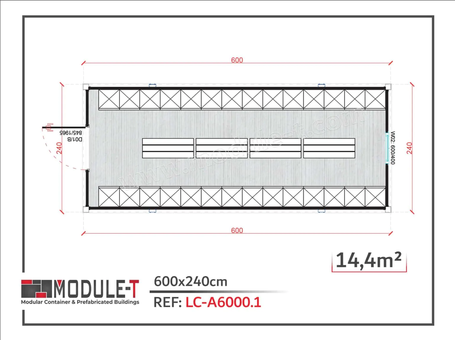 Module-T | Contenedor Vestuario