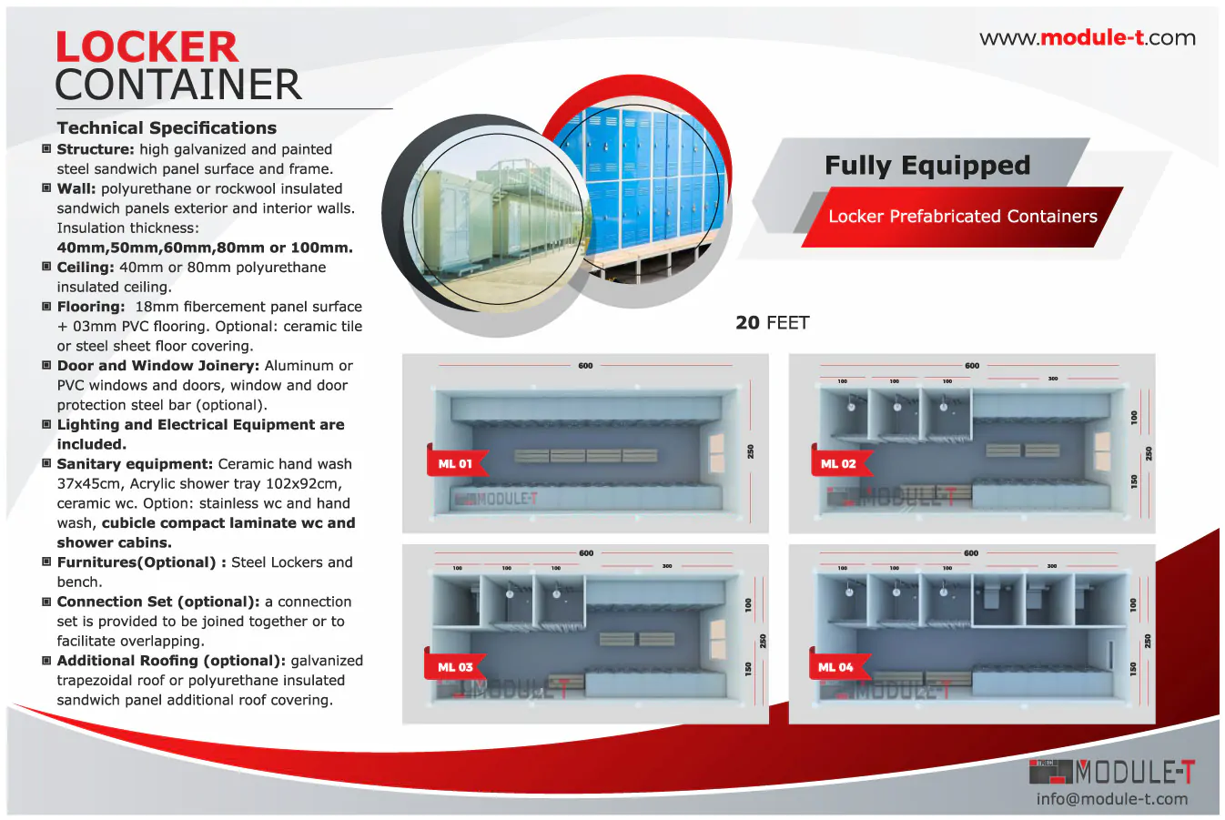 Module-T | 3D Prefabricated Container
