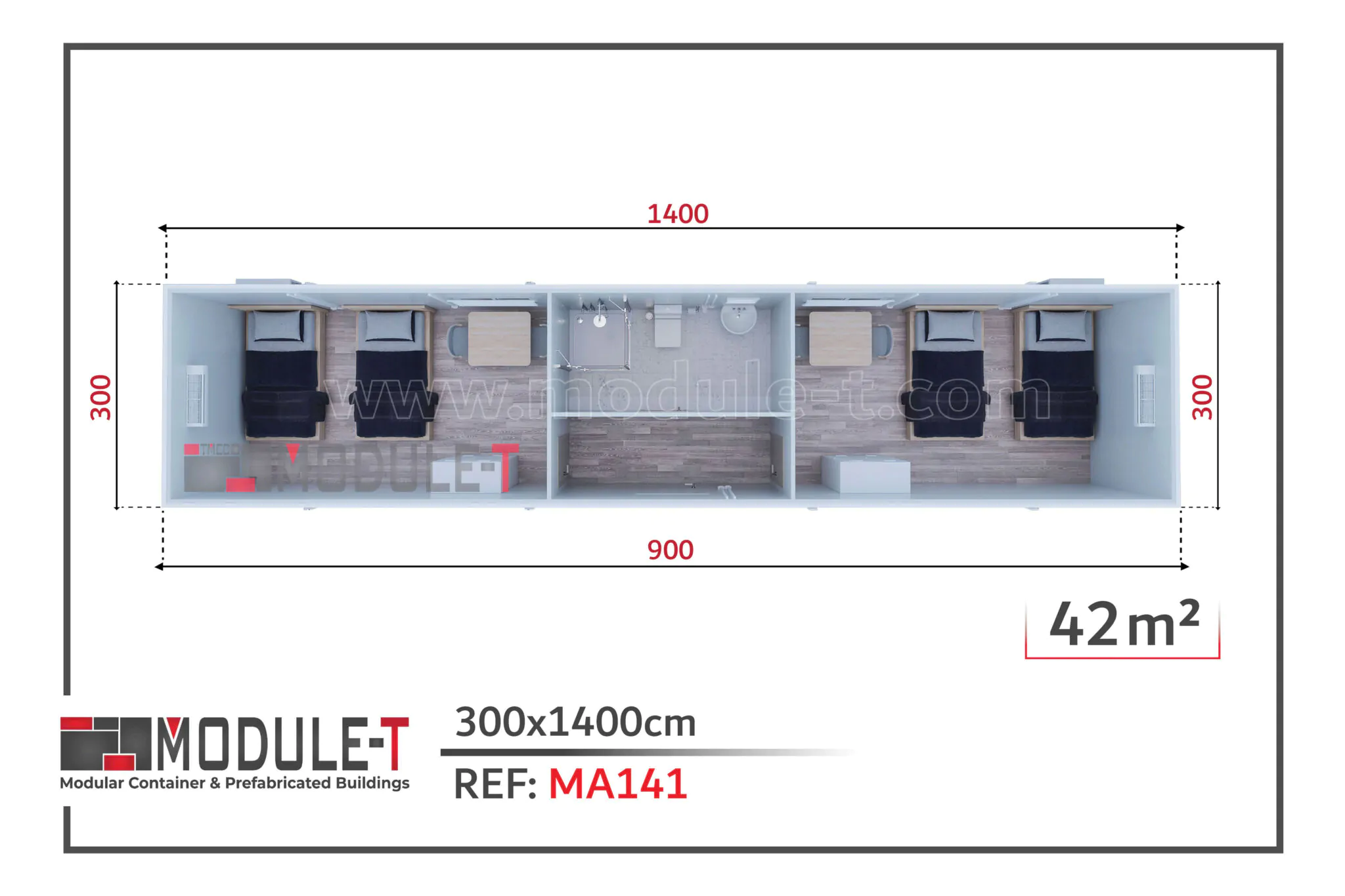 Module-T | Accommodation Containers