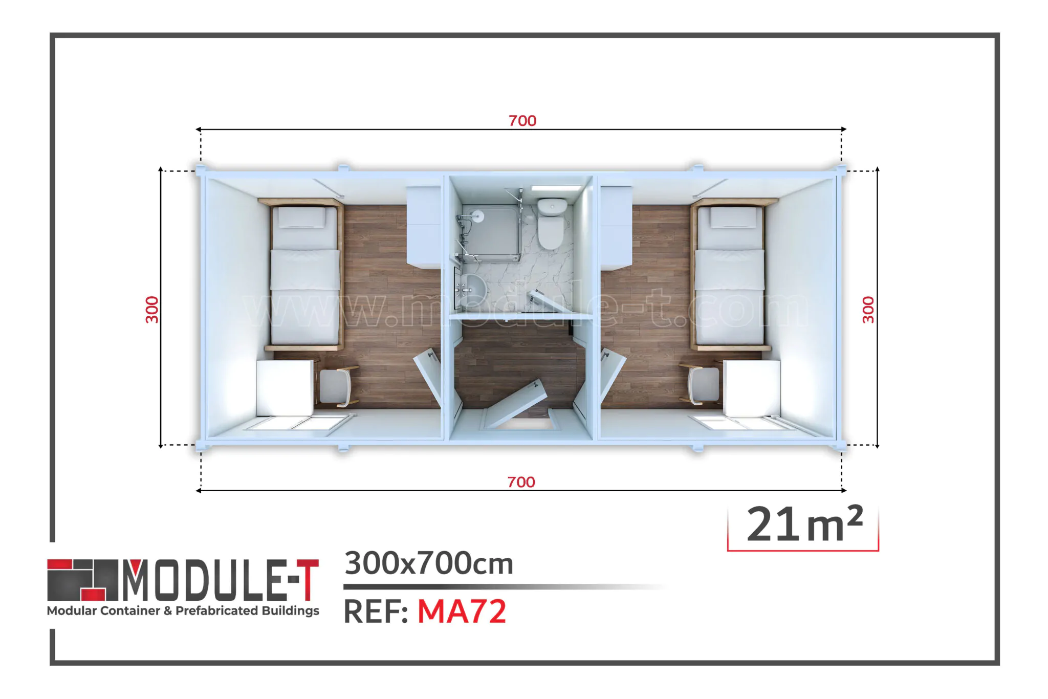 Module-T | Accommodation Containers