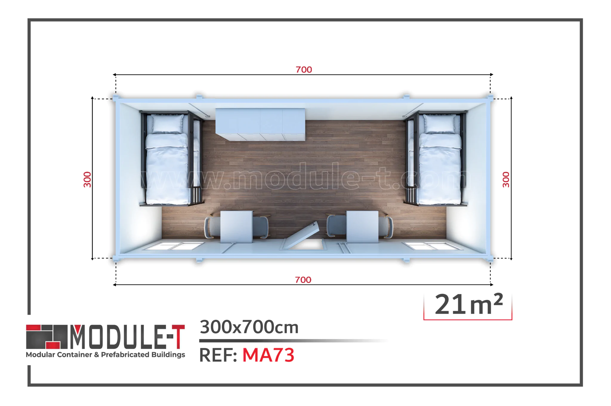 Module-T | Conteneur Studio