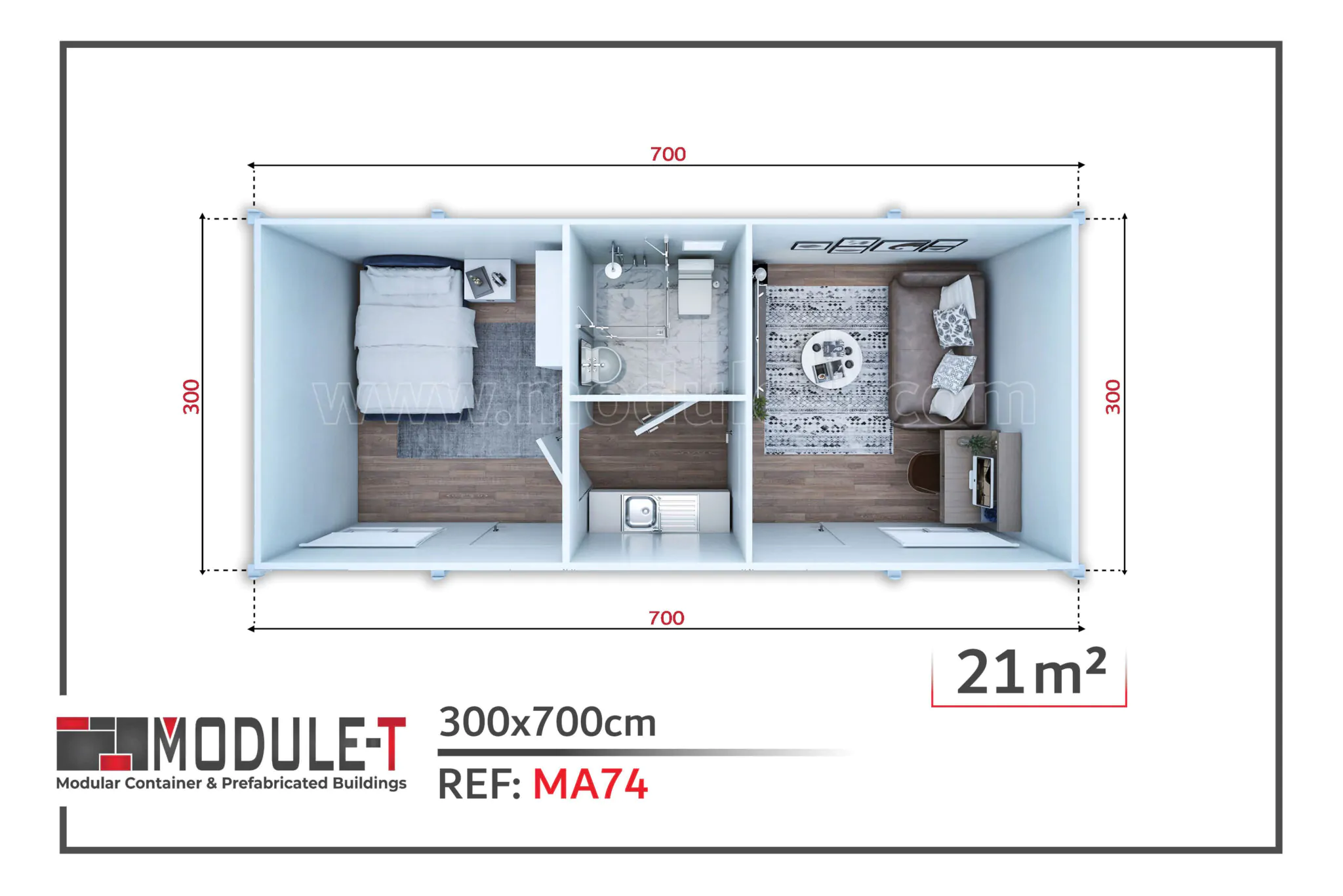 Module-T | Conteneur Studio